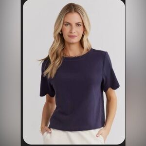 Dudley Stephens Camden Top in Terry Fleece